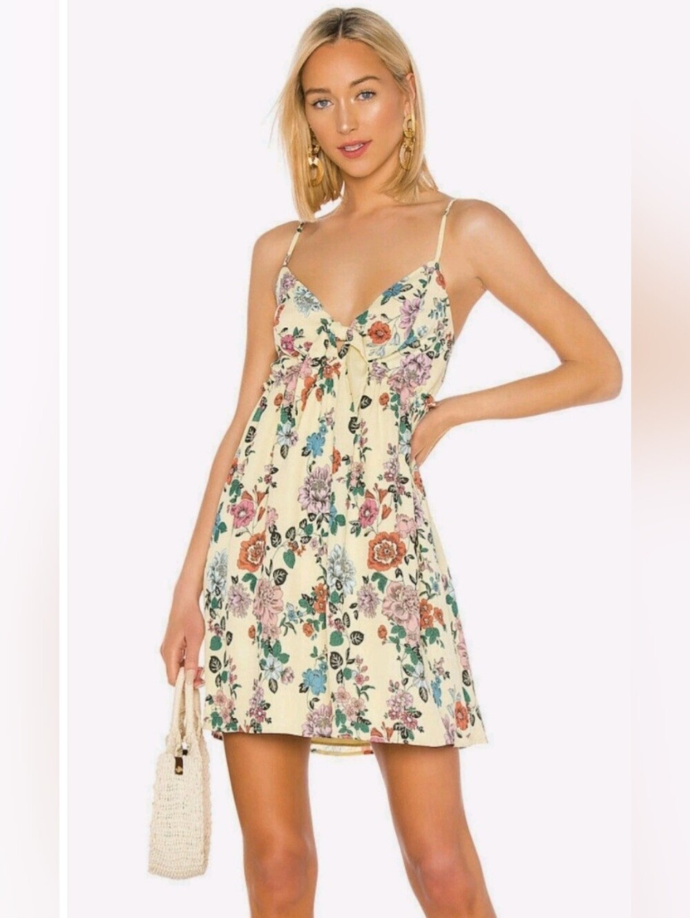 Jack by BB Dakota Revolve Last Summer Floral Dress Women Size 2 New - Picture 1 of 6